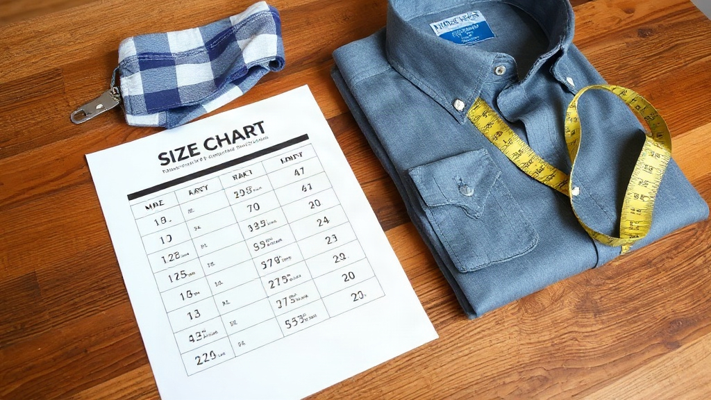 Ảnh minh họa: Cách chọn size áo sơ mi nam khi đặt gia công: Bảng size và tỷ lệ phân bổ