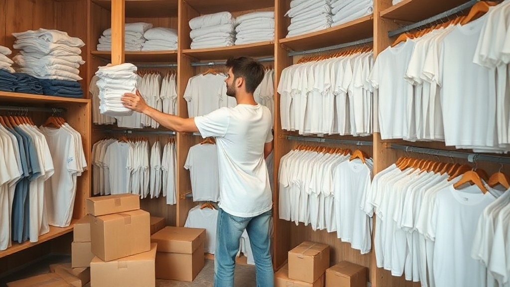 Ảnh minh họa: Nhập sỉ áo thun nam cho cửa hàng mới: Kinh nghiệm chọn mẫu và số lượng