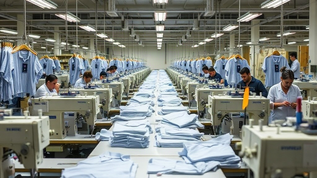 Ảnh minh họa: Xưởng may áo sơ mi nam chất lượng: Tiêu chí đánh giá và lựa chọn
